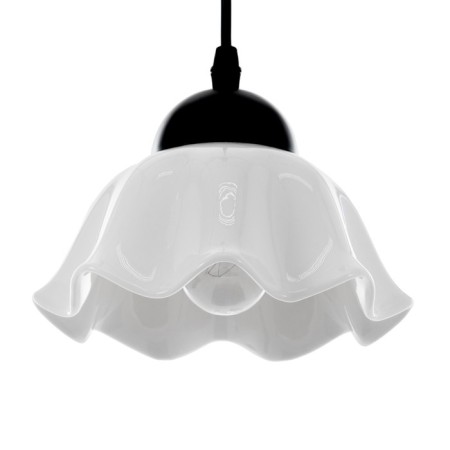 Lamp Bayerlux "Lucretia" 1he27 40W black and white 22x22x20-120 cm-1