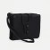 Women's wallet on the button, black color