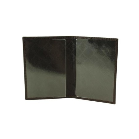 Passport cover, brown color-1