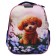 School backpack, 37 x 28 x 19 cm, Calligrata Volt "Fluffy"