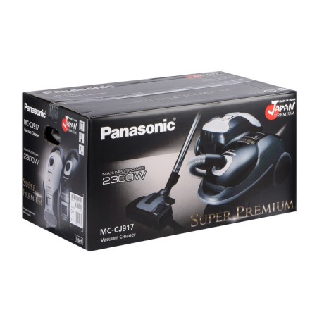 Panasonic MC-CJ917K vacuum cleaner, bag, 2300 W, 6 l, 60 dB, black-16