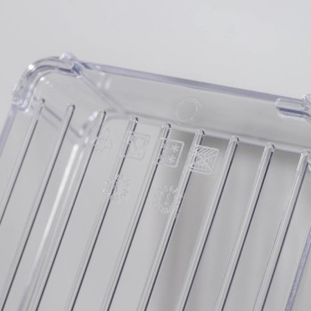 A container for a refrigerator with a lid IDEA, 20 × 30 × 10 cm, the color is transparent-3