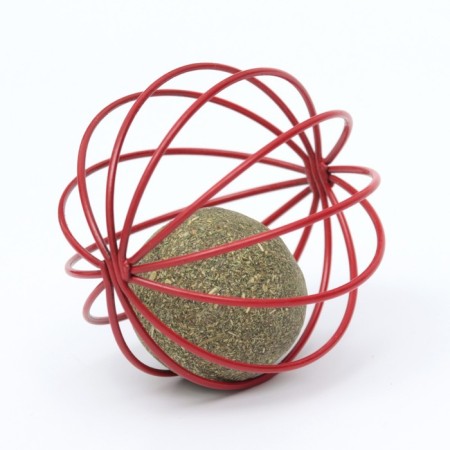 Ball for cats from pressed cat "mint in a ball"-1