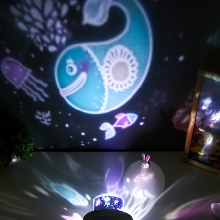 Night-designer Led USB Bunny White 12x12x15.5 cm Risalux-8