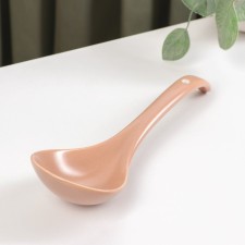 A ceramic spoon for salad 