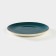 Ceramic “turquoise” plate, d = 21 cm