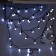 Garland “thread” 10 m with nozzles “balls 1.5 cm”, IP44, dark thread, 100 LED, white glow, 8 modes, 220 V