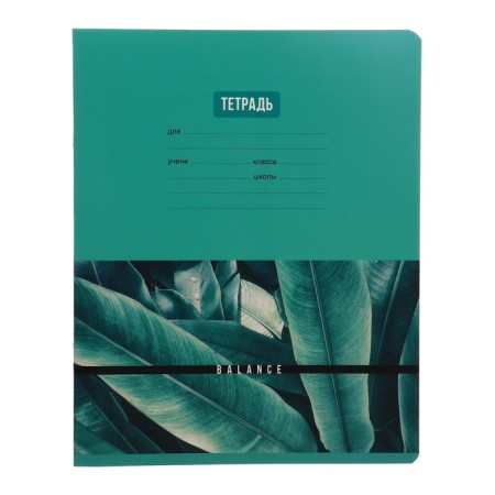 Notebook 18 sheets in the "Girls" line, cover coated cardboard, offset unit, mix-7