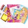 Set for creativity: fresco sand with sparkles (9 colors), "Rapunzel", princesses