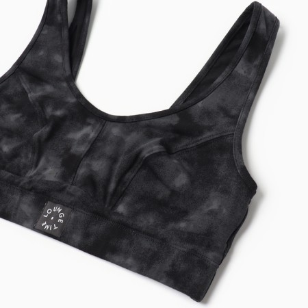 T -shirt (top) female, black color, size 48 (l)-4