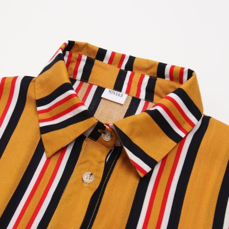 Dress (tunic) female minku: enjoy yellow color, river 54-5
