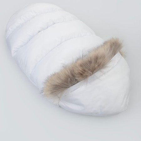 Set for discharge Winter Kinderlitto "Lapland", 5 items, height 56-62 cm, white color-4