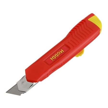 Universal knife "Remocolor", plastic housing, screw lock, reinforced, 18 mm-1