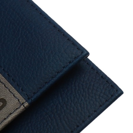 Dated planning 2025, 310 x 145mm, 64 sheets, Devente. Vertical, solid cover, leatherette with foam rubber, embossing, block 70, blue-4