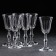 Set of glass glasses Retro, 50 ml, 6 pcs