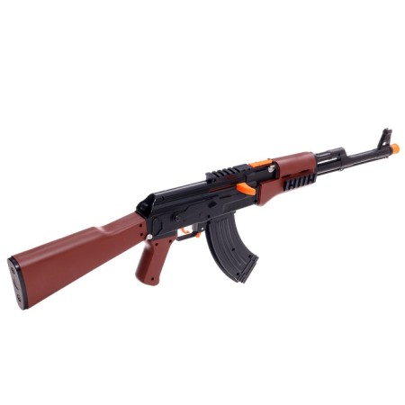 AK-47 toy automatic, shoots with suction cups-3