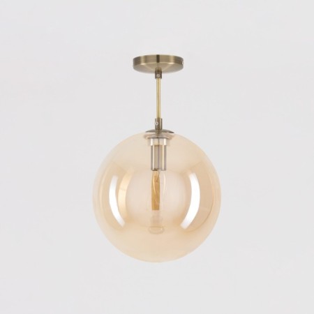 Suspended lamp Citilux "Tommy" CL102633, 25x25x38 cm, 1x40W, E14, brown color-4
