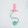 Cable toy with toothpick and ball "whip", up to 55 cm, up to 160 g, pink/mint