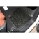 Rugs in the salon VW Touareg 2010-2016, 4 pcs. (polyurethane, beige)