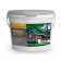 Paint for roofs and basements, 3 kg, green color