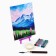 Drawing pastel with the easel "Winter Mountains", a set for creativity