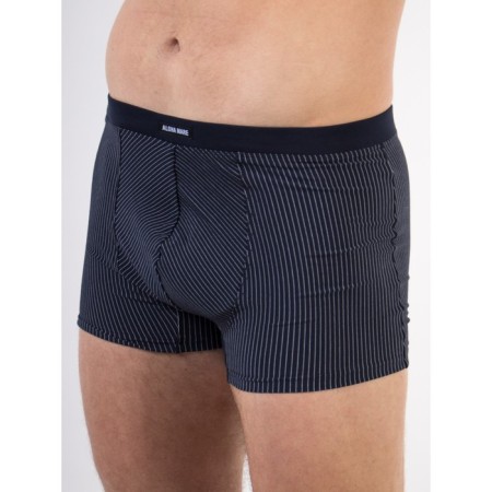 Male panties, size 54, dark blue color, white-1