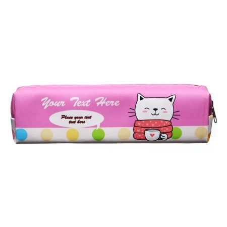 School "Beast", on a zipper, pink-2