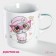 Ceramic share mug "Kotik", 230 ml, white color