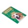 Notepad A7, 40 sheets in a cage on the crest "Animals", cover covered paper, mix