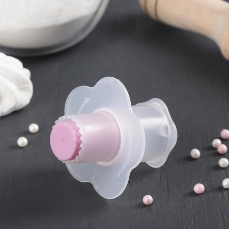 Confectionery plunger for filling the baking of the share, 6.5 × 4.5 × 3 cm, color mix