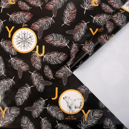 Glossy packaging “Joy”, 70 x 100 cm, New Year-3
