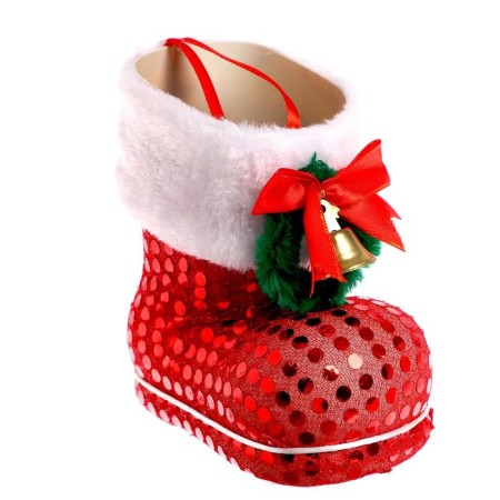Confepture "Boot", with a bell, the color of the red