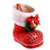 Confepture "Boot", with a bell, the color of the red