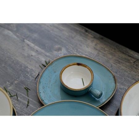 Porcelain magisto magistro "Cerera", 100 ml, d = 7.5 cm, blue color-7