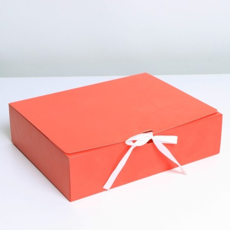 Gift folding box, packaging, “red”, 31 x 24.5 x 8 cm-2