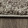Rectangular carpet Merinos Makao, size 150x230 cm, Gray color