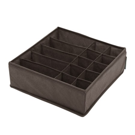 Organizer for linen, 15 cells, brown color-1