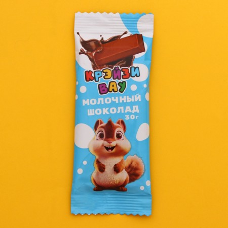 Milk chocolate "Craisivau" 30 g