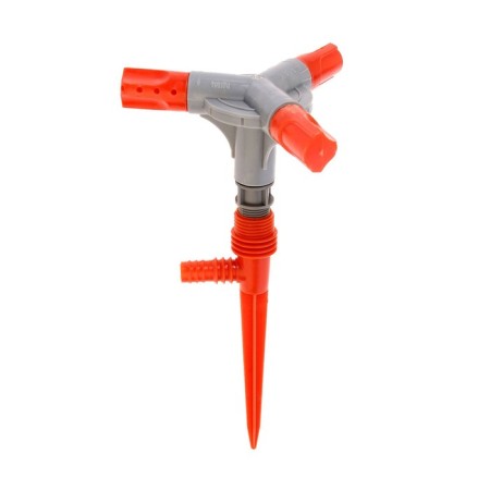 3-fly spray, 28 cm, fitting for hoses 1/2, 5/8 ", 3/4", peak, plastic, Greengo-9