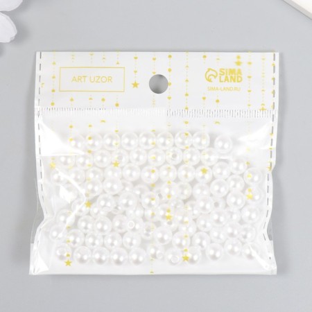 Beads for creativity "Pearls" set d = 0.8 cm 20 g-5