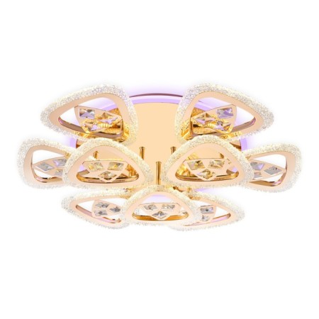 LED ceiling LED with Ambrella Light, Ice, FA2923, LED, 105 W, 7875LUM, 3000-6400K, Gold Color Gold