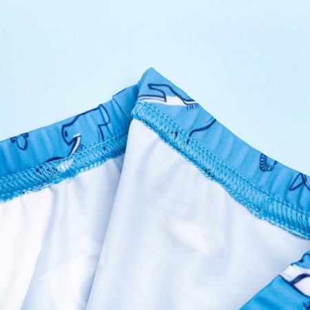 Bathing swimming trunks for the boy KAFTAN "Underwater World" Growth 122-128 (34), Blue color-3