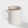 Porcelain mug Punto Bianca, 350 ml
