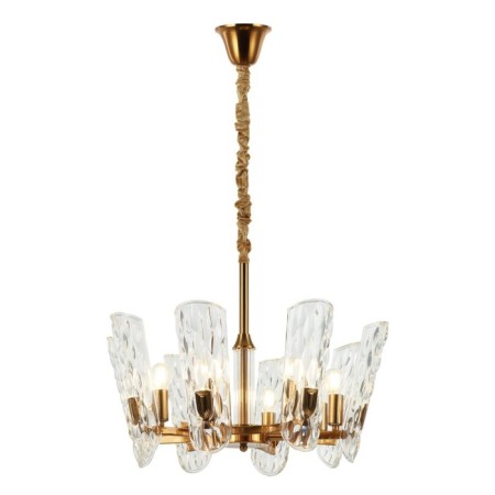 Suspension chandelier Darling 8xe14 40W, size 60x60x58-150 cm, bronze color-1