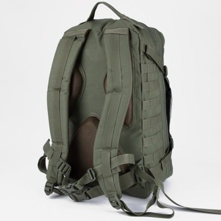 Tactical backpack, TAIF, 35 l, lightning department, 3 outer pockets, green color-3
