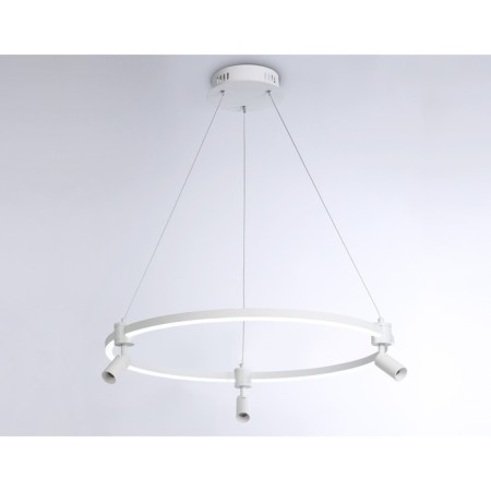 LED LED suspension with the Ambrella Light, Linetech, FL5292, LED, 54 W, 4050LUM, 3000-6400K, white color.-3