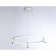 LED LED suspension with the Ambrella Light, Linetech, FL5292, LED, 54 W, 4050LUM, 3000-6400K, white color.