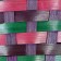 Wicker basket, D13 x H9/32 cm, multi -colored, bamboo
