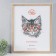 Photo frame plastic 40x50 cm, (plastic screen) 49034-1-40-50