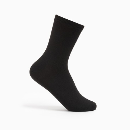 Children's socks, black color, rr 16-18
